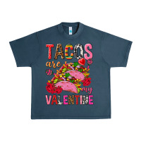 Midnight Navy tacos are my valentine Urban Heavy Tee - NancyCooperArtShop