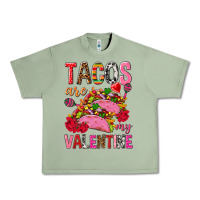 Oil Green tacos are my valentine Urban Heavy Tee - NancyCooperArtShop
