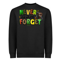 Black never let them forget juneteenth Heavyweight Sweatshirt - LillyAllenDesigns