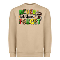 Never Let Them Forget Juneteenth Heavyweight Sweatshirt | Teevron