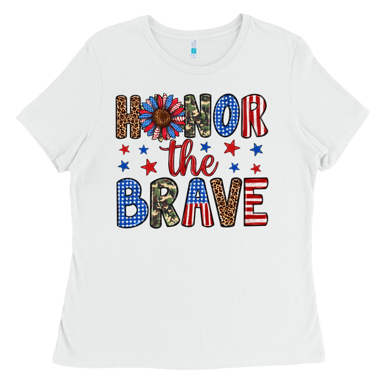 Honor The Brave Ladies Tee by Artiststas | Teevron
