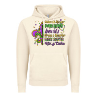 Vintage Artic mardi gras parades beads french quarter beignets k Vintage Hoodie - MaliasSmallBusiness