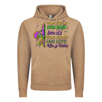 Vintage Coffee mardi gras parades beads french quarter beignets k Vintage Hoodie - MaliasSmallBusiness