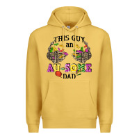 Antique Gold this guy an au some dad Premium Hoodie - CowGirlArtShop