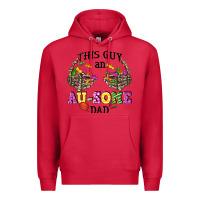 Cardinal this guy an au some dad Premium Hoodie - CowGirlArtShop