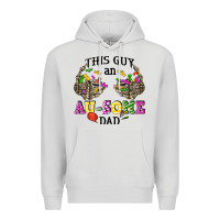 Dove Grey this guy an au some dad Premium Hoodie - CowGirlArtShop