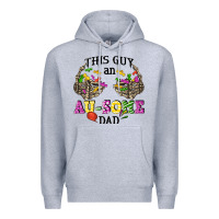 Heather Grey this guy an au some dad Premium Hoodie - CowGirlArtShop