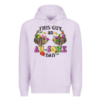 Lilac this guy an au some dad Premium Hoodie - CowGirlArtShop