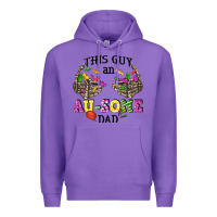 Purple this guy an au some dad Premium Hoodie - CowGirlArtShop