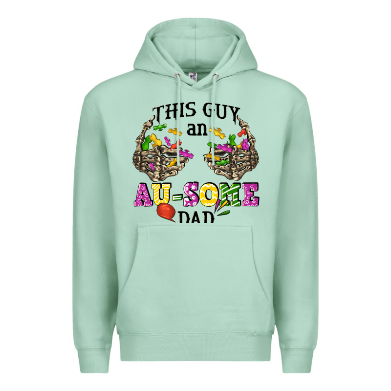 This Guy An Au Some Dad Premium Hoodie by CowGirlArtShop | Teevron