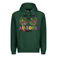 Sports Green this guy an au some dad Premium Hoodie - CowGirlArtShop