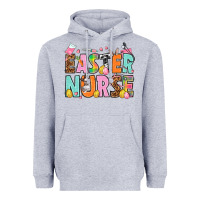Heather Grey Easter nurse Easter Day Heavyweight Hoodie - HowdyJamesFarm