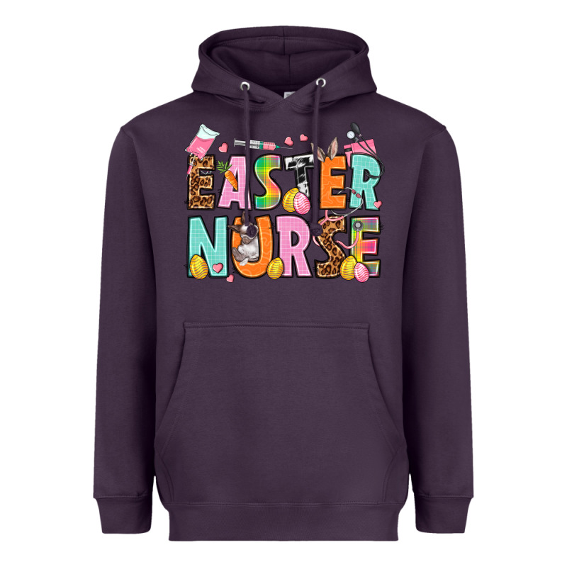 Easter Nurse Easter Day Heavyweight Hoodie by HowdyJamesFarm | Teevron
