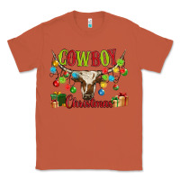 Copper cowboy christmas Classic Tee - MaliasSmallBusiness