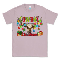Lilac cowboy christmas Classic Tee - MaliasSmallBusiness