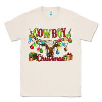 Natural cowboy christmas Classic Tee - MaliasSmallBusiness