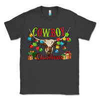 Smoke cowboy christmas Classic Tee - MaliasSmallBusiness