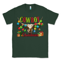 Sports Green cowboy christmas Classic Tee - MaliasSmallBusiness