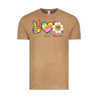 Vintage Camel peace love happiness Vintage Tee - NancyCooperArtShop