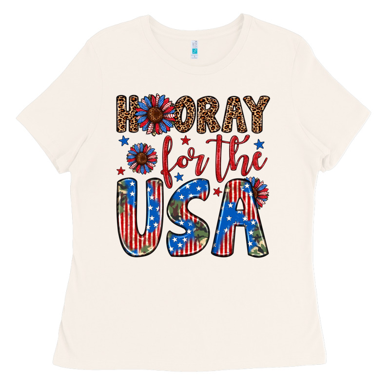 Hooray For The Usa Ladies Tee by Artiststas | Teevron
