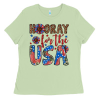 Matcha hooray for the usa Ladies Tee - Artiststas