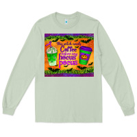 Matcha this witch needs coffee before any hocus pocus tumbler Long Sleeve Tee - BundleAndBundleShop
