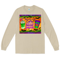 Mushroom this witch needs coffee before any hocus pocus tumbler Long Sleeve Tee - BundleAndBundleShop