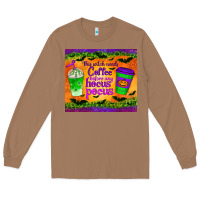 Toasted Coconut this witch needs coffee before any hocus pocus tumbler Long Sleeve Tee - BundleAndBundleShop