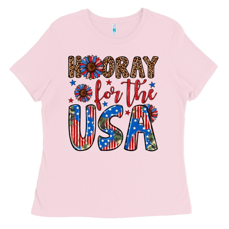 Hooray For The Usa Ladies Tee by Artiststas | Teevron