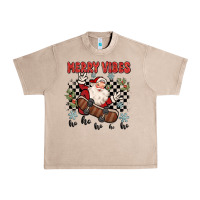 French Oak merry vibes ho ho ho Urban Heavy Tee - MaliasSmallBusiness