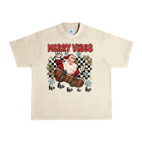 Sandshell merry vibes ho ho ho Urban Heavy Tee - MaliasSmallBusiness