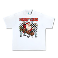 Merry Vibes Ho Ho Ho Urban Heavy Tee | Teevron
