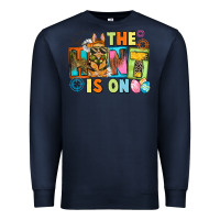 Navy The hunt is on Easter Day Premium Sweatshirt - CowGirlArtShop