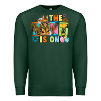 Sports Green The hunt is on Easter Day Premium Sweatshirt - CowGirlArtShop