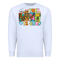 White The hunt is on Easter Day Premium Sweatshirt - CowGirlArtShop