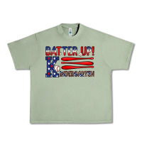 Oil Green patriotic baseball kindergarten theme Urban Heavy Tee - JahusDesignShop