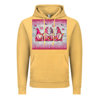 Vintage Mustard valentine's day gnomes Vintage Hoodie - MaliasSmallBusiness