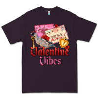 Plum valentine vibes Premium Tee - AdoDesignShop