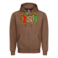 Jesus Is The Reason For The Season Zipper Hoodie | Teevron
