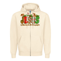 Sandshell jesus is the reason for the season Zipper Hoodie - texasbilliewilder