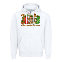 White jesus is the reason for the season Zipper Hoodie - texasbilliewilder