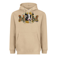 Mushroom Mom with cow Heavyweight Hoodie - CowGirlArtShop