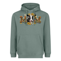 Sage Mom with cow Heavyweight Hoodie - CowGirlArtShop