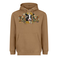 Toasted Coconut Mom with cow Heavyweight Hoodie - CowGirlArtShop
