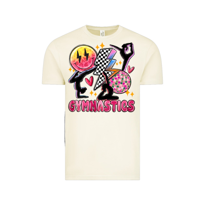 Retro Gymnastics Vintage Tee by MaliasSmallBusiness | Teevron