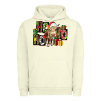 Pigment Pistachio ho ho ho heifer Urban Hoodie - FaDigitalArtStudio