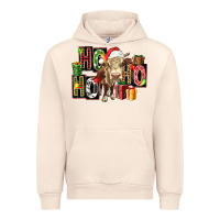 Sandshell ho ho ho heifer Urban Hoodie - FaDigitalArtStudio