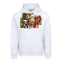 White ho ho ho heifer Urban Hoodie - FaDigitalArtStudio
