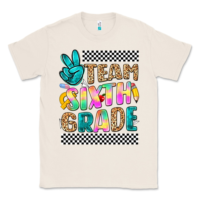 Team Sixth Grade Classic Tee by NancyCooperArtShop | Teevron