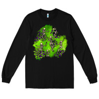 Black halloween patch 3 Long Sleeve Tee - BundleAndBundleShop